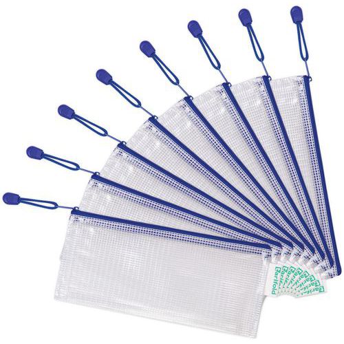 Opbergtas Tarifold met rits 250x115mm PVC - Djois made by Tarifold