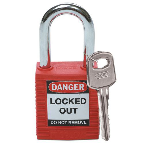 Cadenas de sécurité - Anse acier - Varié