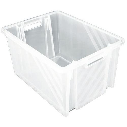 Bac emboîtable et gerbable NovaBacs - Longueur 565 mm - 54 L