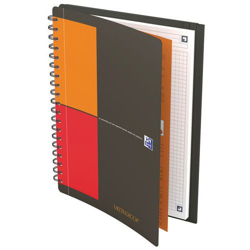 Cahier à spirales Oxford Meetingbook - Format A4