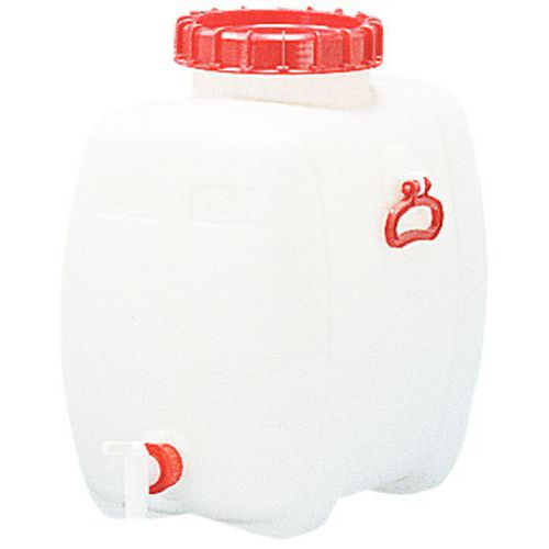 Vat met kraan DN19 en handgrepen - 60 tot 500 l - Cemo