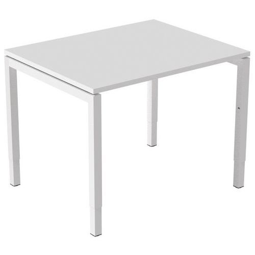 Bureau droit ergonomique à manivelle droit - Kelli