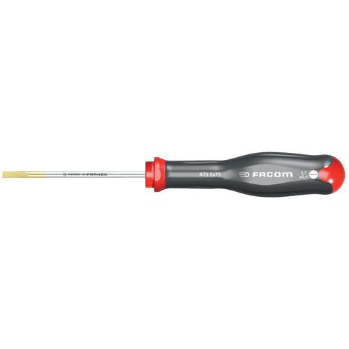 Schroevendraaier Protwist® gesmeed, Schroef uitsparing: Sleuf, Type nr.: AT3x100, Lengte mes: 100 mm