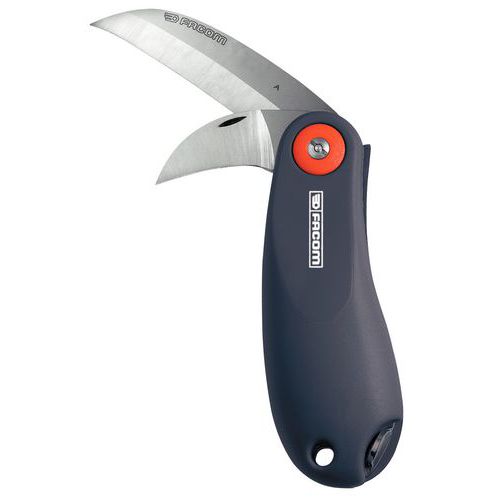 Elektricienmes 2 lemmeten - Ergonomische steel