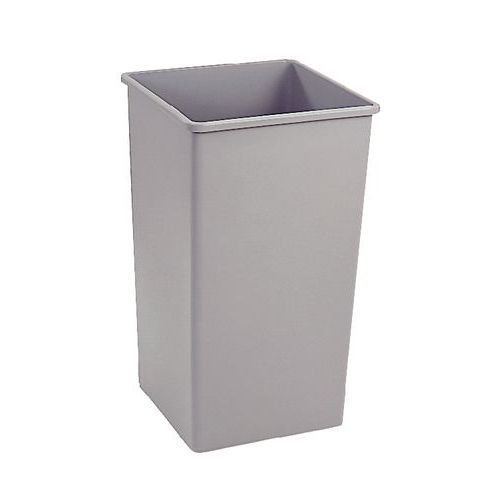 Vierkante kunststof afvalbak - 87 l