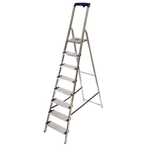 Trapladder met leuning/handreling GAMMA - 5 tot 8 treden - Facal