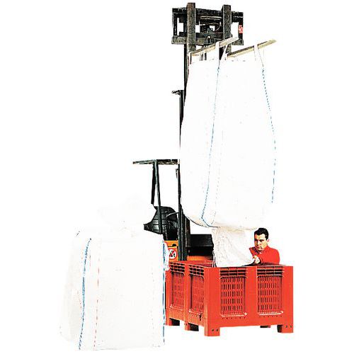 Puinzak Big Bag met vulkanaal - 1500 kg - Manutan