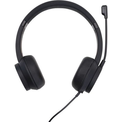 Headset met snoer binauraal - Manutan