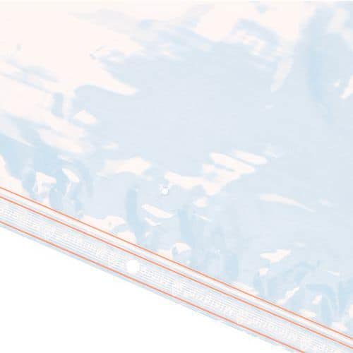 Sachet plastique Minigrip - 100 µ - Avec trou d'aération