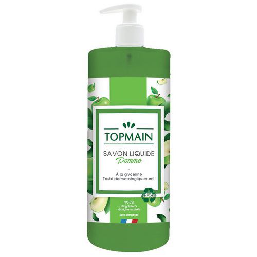 Vloeibare zeep Topmain - flacon met pomp 500 ml Vloeibare zeep Topmain - flacon met pomp 500 ml