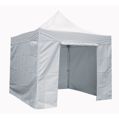 Bâche pour tente aluminium - Paroi avec porte
