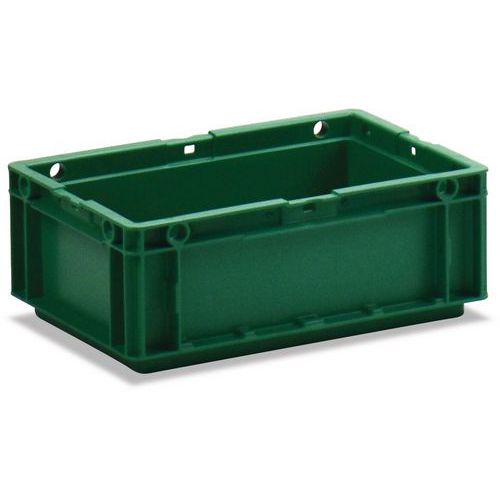 Euronorm-bak geregenereerd, Totale inhoud: 4 L, Stapelbaar: ja, Totale hoogte: 114 mm, Totale breedte: 200 mm
