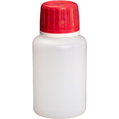 Flacon van PEHD met schroefdeksel - 60 tot 1000 ml