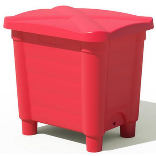 Bac de stockage avec couvercle et pieds - 115L à 585L