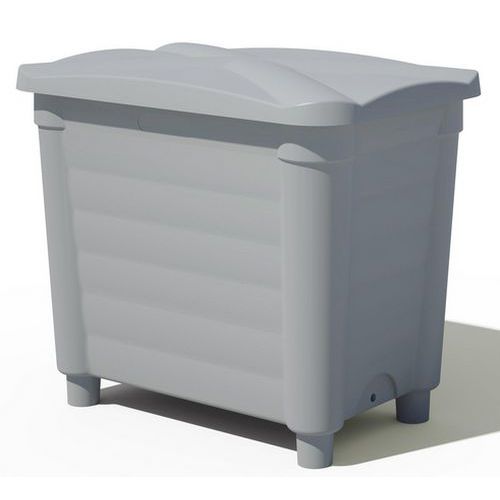 Bac de stockage avec couvercle et pieds - 115L à 585L