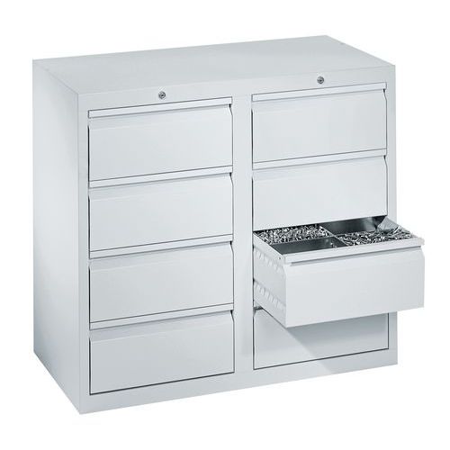 Armoire à tiroirs pour outils H90 - 2 colonnes - 8 tiroirs