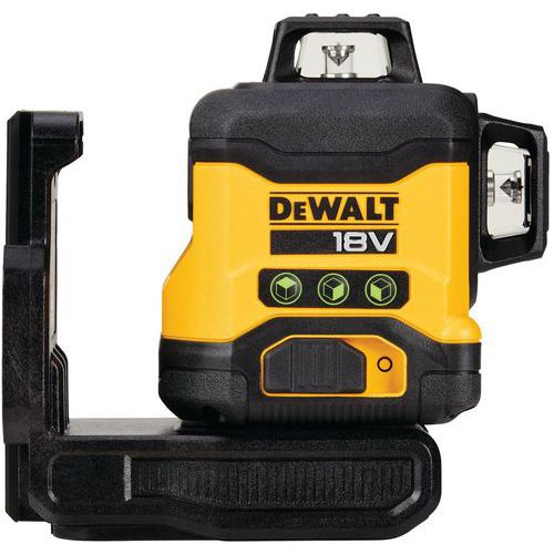 Kruislijnlaser 3x360° Groene Straal 18V zonder batterijlader - Dewalt