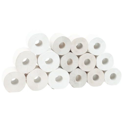 Toiletpapier op rol - 180 vellen - Manutan Toiletpapier op rol - 180 vellen - Manutan
