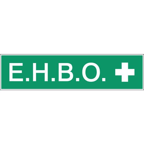 Noodevacuatiebord - EHBO-post - Zelfklevend