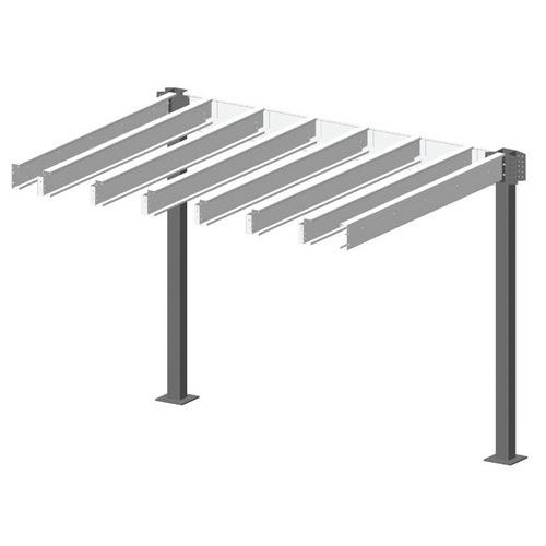 Platform voor industriële opslag, Hoogte: 3000 mm, Breedte: 4200 mm, Diepte: 4200 mm