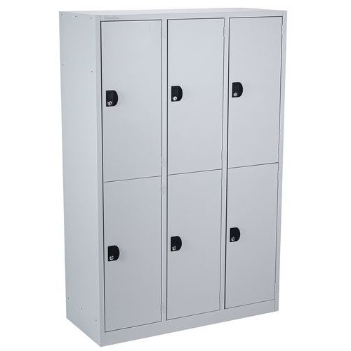 Vestiaire-penderie multicases - Sur socle - Manutan Expert