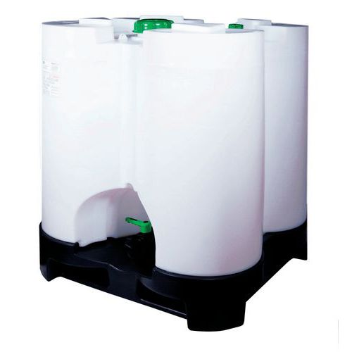 Container 500 tot 1000 l TankGo voor gevaarlijke producten - VI-gehomologeerd