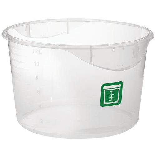 Ronde voedselcontainer 11,4 ltr Fruit/Salades Rubbermaid