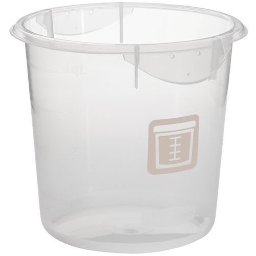 Voedselcontainer rond 3,8 ltr Groenten Rubbermaid Voedselcontainer rond 3,8 ltr Groenten Rubbermaid