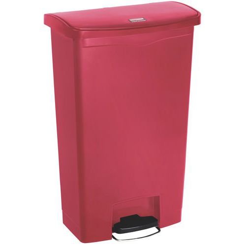 Slim Jim Step On container Front Step kunststof 68 ltr - Rubbermaid