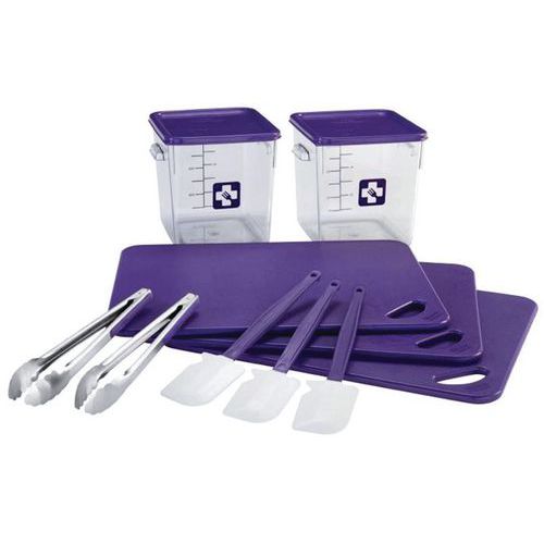 Voedselbereidingsset 12-delig Allergenen Rubbermaid