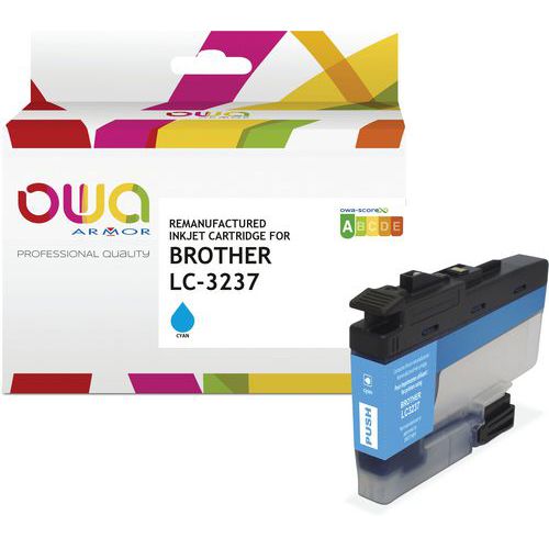 Inktcartridge refurbished Brother LC3237 - Owa