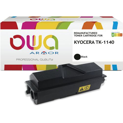 Toner refurbished Kyocera TK-1140 - Zwart - Owa
