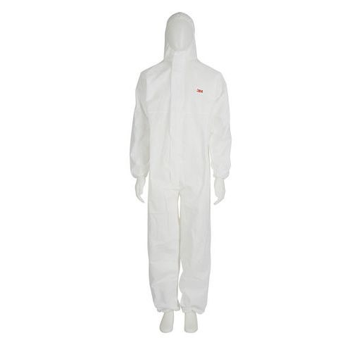 Witte wegwerpoverall voor bescherming 4515 3M