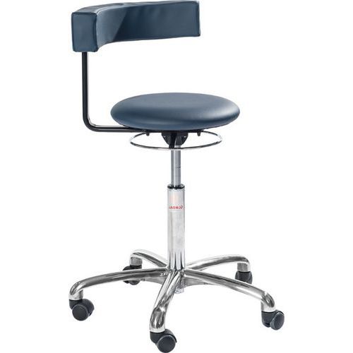 Gestoffeerde stoel Saturn Alu610 stof - Global Professional Seating