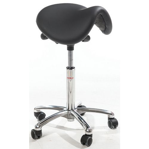Ergonomische kruk met vulling Dalton Alu50-Global Stole