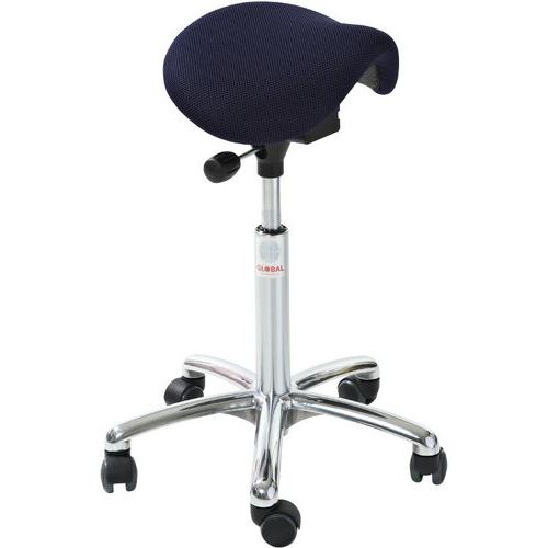 Ergonomische kruk met vulling Mini Alu50 - Global Professional Seating