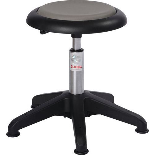 Tabouret Micro Octopus - Imitation cuir - Medium - Global Professional Seating