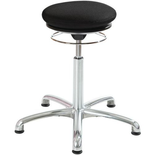 Ergonomische kruk met vulling Pilates Alu50 - Global Professional Seating