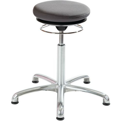 Ergonomische kruk met vulling Pilates Alu50 - Global Professional Seating