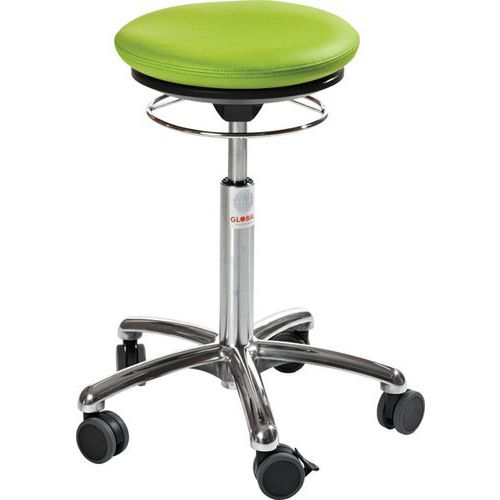 Pilates kruk - Imitatieleer Medium - Global Professional Seating