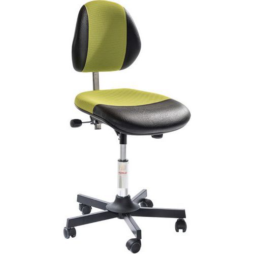 Ergonomische gevulde stoel voor de werkplaats DUO - Global Professional Seating