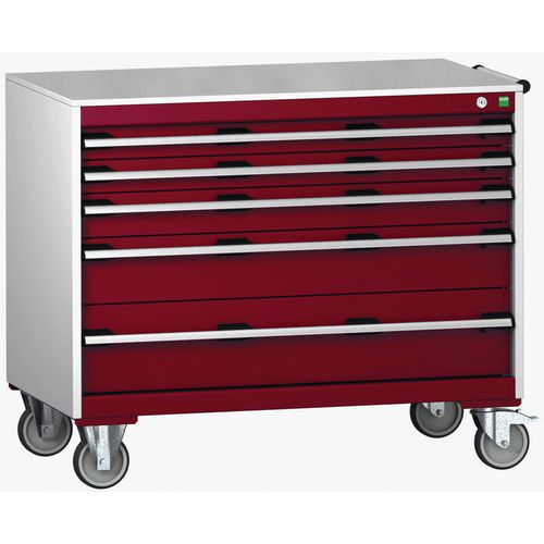 Verrijdbare ladekast Cubio SLR-1067-5.3 - Bott