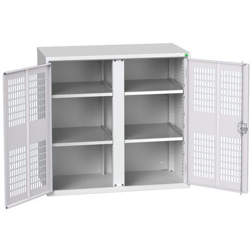 Kast Verso 1050x550x1000mm geventileerde deuren - Bott Kast Verso 1050x550x1000mm geventileerde deuren - Bott