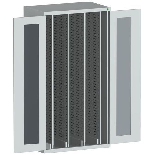 Kast met uittrekbare panelen en glazen deuren - Bott
