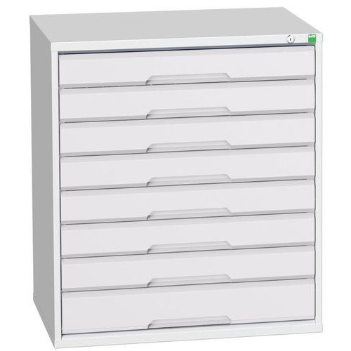 Armoire à tiroirs Verso - 900mm - 8 tiroirs - Bott