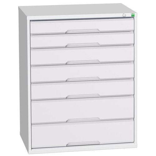 Armoire à tiroirs Verso - 1000mm - 7 tiroirs - Bott