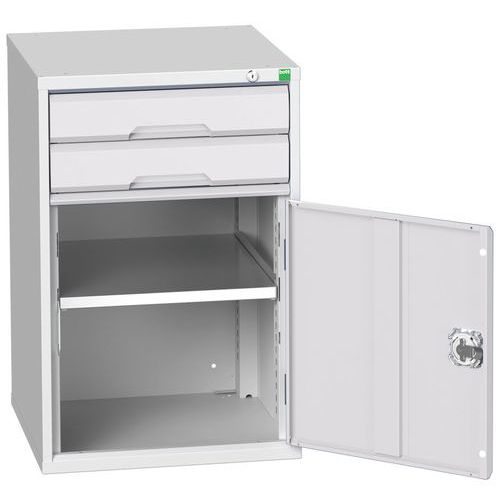 Armoire à tiroirs Verso - 800mm - 2 tiroirs - Bott