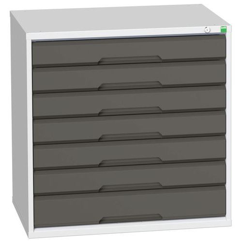Armoire à tiroirs Verso - 800mm - 7 tiroirs - Bott