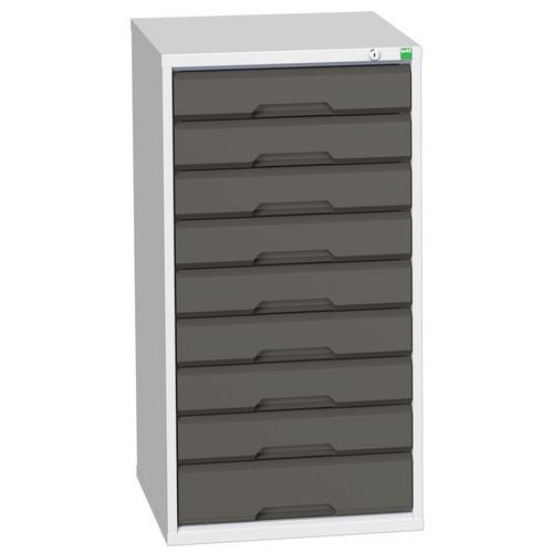 Armoire à tiroirs Verso - 1000mm - 9 tiroirs - Bott