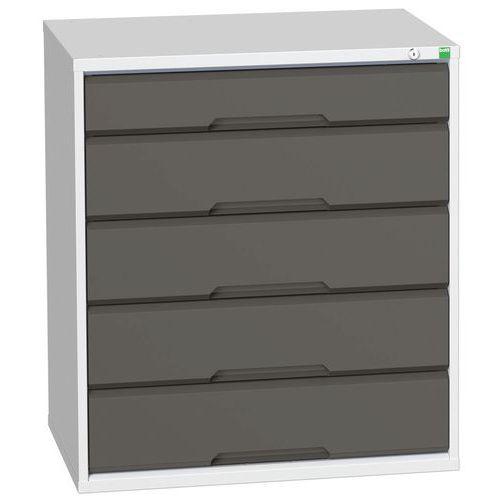 Armoire à tiroirs Verso - 900mm - 5 tiroirs - Bott